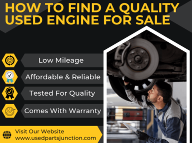 HOW TO FIND A QUALITY USED ENGINE FOR SALE