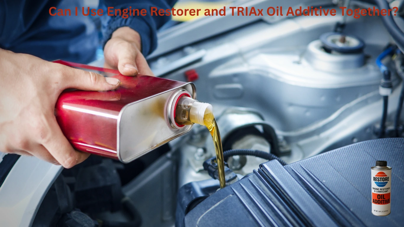 Can I Use Engine Restorer and TRIAx Oil Additive Together?